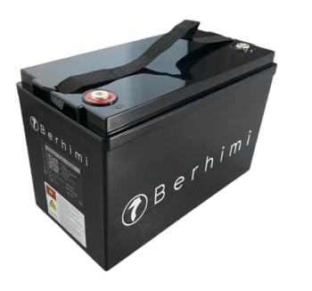 Berhimi 100Ah LiFePO4 Lityum Akü Dahili Bluetooth IP67