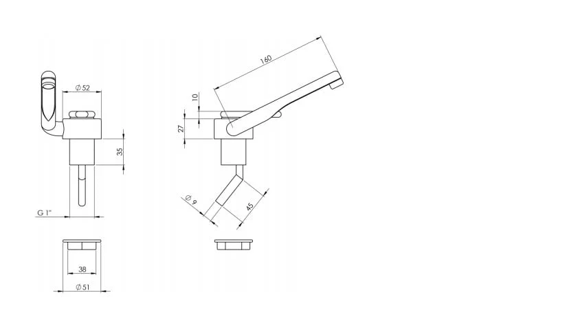CAN – 12V Katlanabilir Musluk – RB1487 & RB1488 - Görsel 2